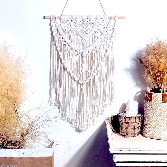 🆕🪴Beautifully & Uniquely Handcrafted Boho Macrame Wall Art Decor Modern Homes - Picture 4 of 16